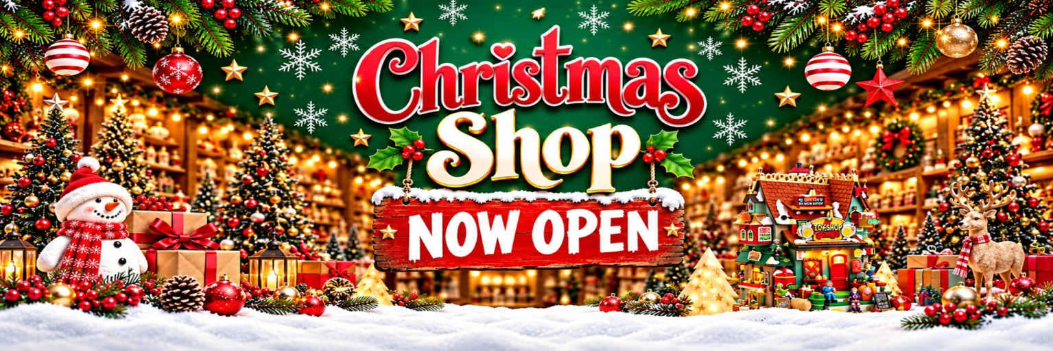 Christmas Shop Now Open